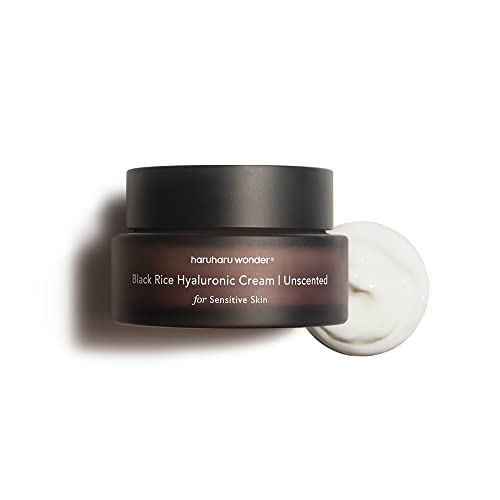 HARUHARU wonder Black Rice 10 Hyaluronic Cream Unscented, 1.6 fl oz, Vegan, Cruelty-Free, Korean Skincare