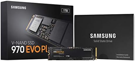 Samsung 970 EVO Plus Series - 1TB PCIe NVMe - M.2 Internal SSD (MZ-V7S1T0B/AM)
