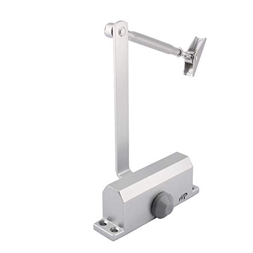 Ferme-porte hydraulique argent réglable 25-35 kg Ejoyous