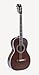 Washburn R310K Victorian Parlor Acoustic Guitar w/Gigbag, Antique Brown
