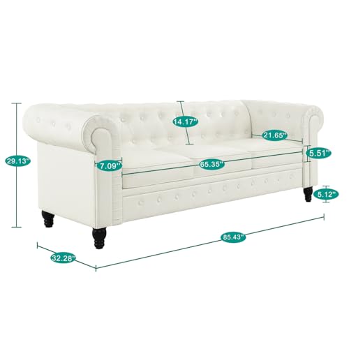 Naomi Home Emery Sofa & Loveseat White