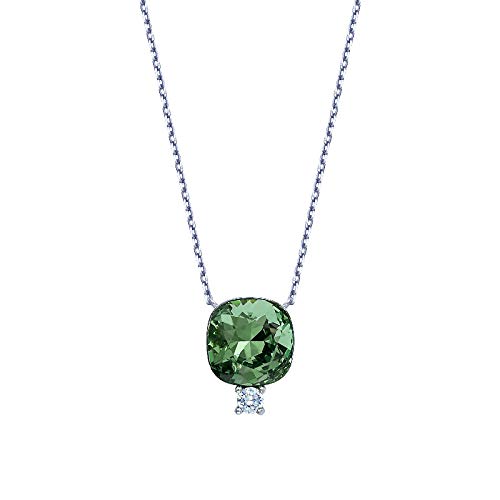 Bijoux simples en argent S925 et collier en cristal pour un anniversaire romantique