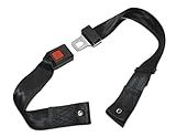 Heavy Duty Bariatric Wheelchair Seat Belt 60',Push Button Auto Style Closure,(Up to 60'),Compatible with Manual and Electric wheelchairs, W/mounting Holes,Universal Parts,STDS855 (1Ea,Black)