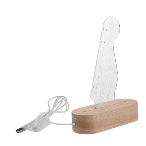 Rangement et support de médiators en bois LED pour sublimer votre studio de musique