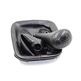 Für Benz W123 W140 W202 4/5 Geschwindigkeit Kunststoff Leder Auto Getriebe Shift Konb Gamasche Schaltknauf