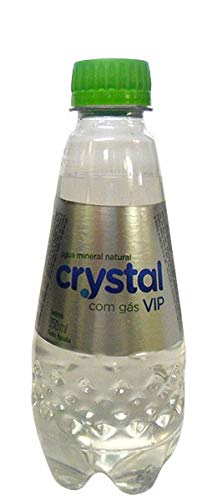Água mineral com Gás Crystal Garrafa 350ml