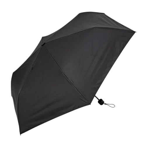 [ケユカ] KEYUCA 折畳傘 遮光耐風 55cm 無地 ブラックのサムネイル