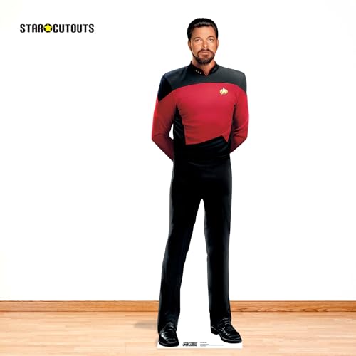 Star Cutouts SC4677 William Riker Cardboard Cut Out Height 192cm, Ideal for Star Trek Theme Parties, Birthdays - Image 2