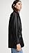 [BLANKNYC] Women's Faux Leather Blazer, Self Starter, Black, XS