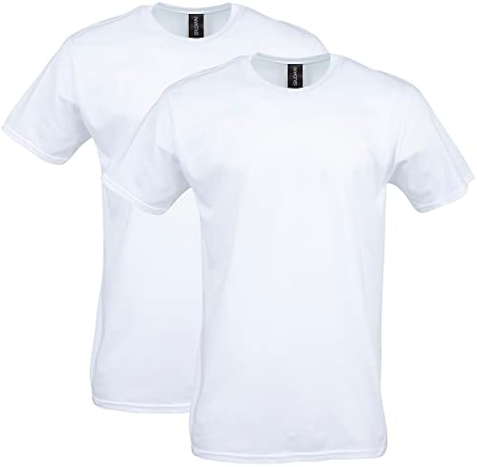 Gildan Adult Softstyle Cotton T-Shirt, Style G64000, Multipack