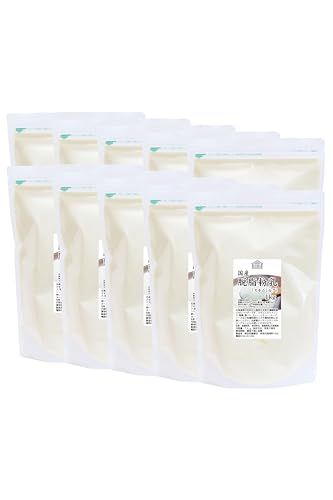 自然健康社 脱脂粉乳 1kg×10個 スキムミルク 無添加 業務用