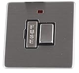 Abgesicherter SPUR geschaltet, Neon S/Stahl