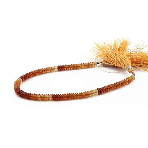 Hessonite perles 5mm véritables pour remplacer les imitations en plastique décolorées