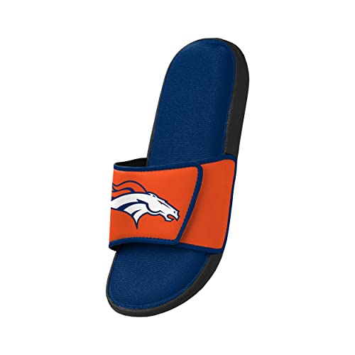 FOCO Denver Broncos NFL Mens Foam Sport Slide - S3