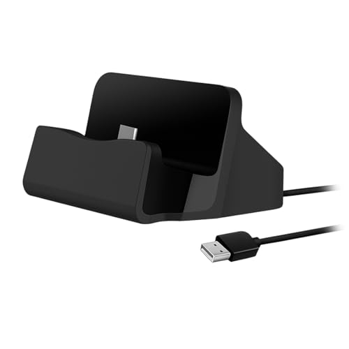 P59C USB C Ladestation – Typ C Dockingstation Ladegerät mit Kabel für Android Smartphones, Handy Ladestation USB C, Schnellladen und Datenübertragung P59C USB C Ladestation – Typ C Dockingstation Ladegerät mit Kabel für Android Smartphones, Handy Ladestation USB C, Schnellladen und Datenübertragung