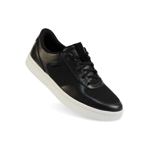 Kizik Hands Free Shoes for Men: Oslo - Durable Full Grain Leather, Breathable Mesh, Easy to Clean, Convenient Everyday Slip on Sneakers for Walking