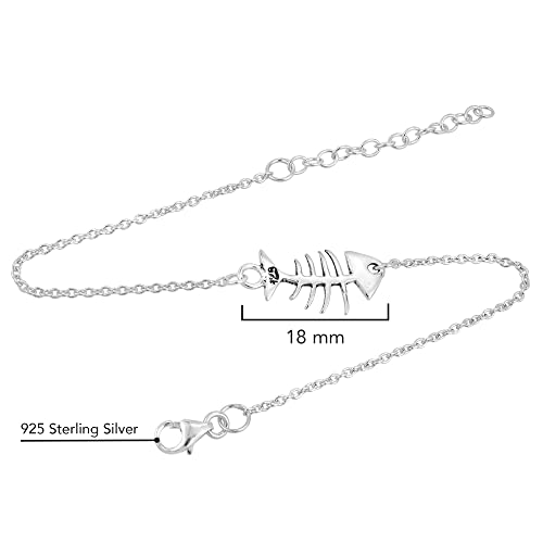Pulsera AeraVida Plata .925 Unisex 6.5 pulgadas miniatura 2
