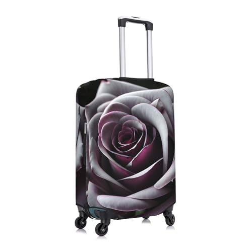 Gothic Rose Flower Print Luggage Suitcase Cover Protector Luggage Washable Covers With Concealed Zipper3
