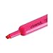 Universal Desk Highlighters, Fluorescent Pink Ink, Chisel Tip, Pink Barrel, Dozen