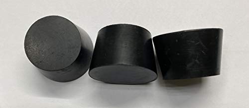 Image of Protection Force #8 Test Stopper Plug for 1-15 /32 inch 1-1 /2 inch 35-38mm Hole (Pack of 5) Tube Bottle Openning 1 1 /2-12 UNF M38 to M42 Thread Nut Paint Masking Reusable Rubber