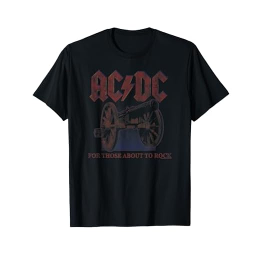 キヤノン・ロック・ミュージック・バンドのロック・アバウト・トゥ・ロックのためのACDC Tシャツ
