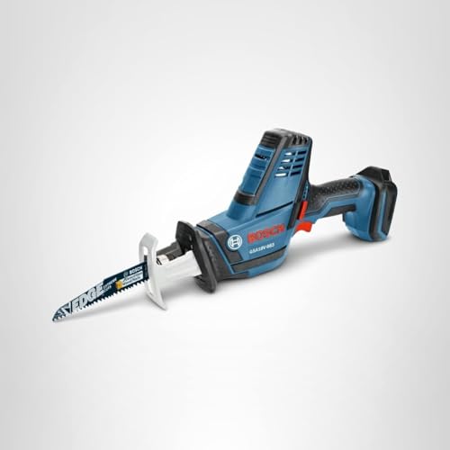BOSCH GSA18V-083B 18V Cordless Reciprocating Saw - Lightweight & Compact, 0.83" Stroke, 3,050 SPM, Variable-Speed Trigger, Toolless Blade Change, LED Light (Bare Tool) thumbnail 11