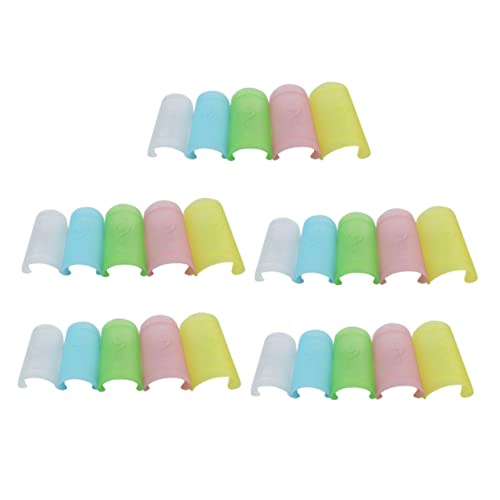 Toddmomy Swabs for Flutes 25 Pcs Flute Care Kit Plastic Protector Covers Random