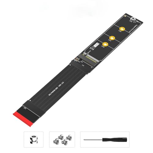 Cable extensor NVME M.2 M-Key de 20cm para modificar cajas informáticas Mini-ITX 7