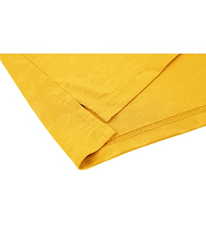 Lldress Polo Shirts For Men Short Sleeve Summer Casual Golf Shirt Quick Dry Golf Performance Tops, Yellow Xl #TOP7