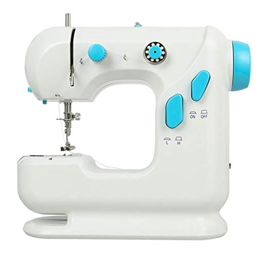 Machine à coudre mini et portative semi-automatique en tissu blanc pour couture à la main