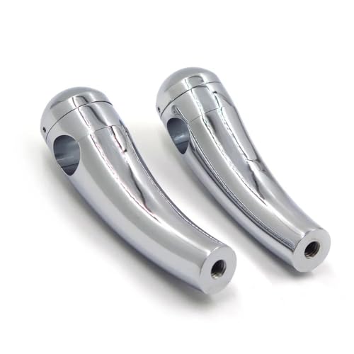 Rehausseurs de guidon 22mm noirs universels pour moto et quad