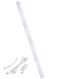 LED Concepts Under Cabinet & Closet Linkable LED T5 Light Bar - Ultra Slim, Cool-Touch Design - Great for Kitchen Counter Lighting –ETL Listed Power Supply (45