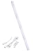 LED Concepts Under Cabinet & Closet Linkable LED T5 Light Bar - Ultra Slim, Cool-Touch Design - Great for Kitchen Counter Lighting –ETL Listed Power Supply (45" Inch, White)