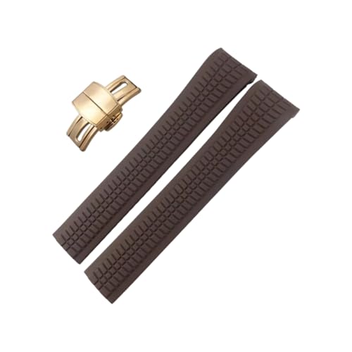 Bracelet en silicone 21mm pour montre de luxe idéal pour le sport et le quotidien chic