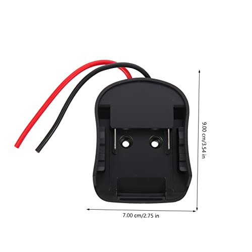 DOITOOL 4 peças adaptador de bateria adaptador elétrico adaptador de bateria para conversor de energ