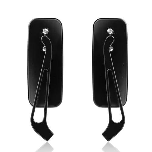 Espejos retrovisores para XVS950 que eliminan puntos ciegos con diseño rectangular negro 3