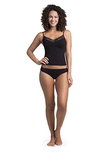Camiseta renda no decote Trifil Feminino, Black, P
