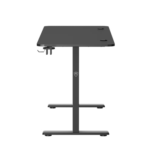 REKT R-Desk 150 - Bureau Gaming 150 x 60 x 75 cm pour Gamer - Supporte jusqu'à 100 Kg - Repose Casque - Porte Gobelet - Bureau Gamer Gaming PC Console Table Gamer – Image 5