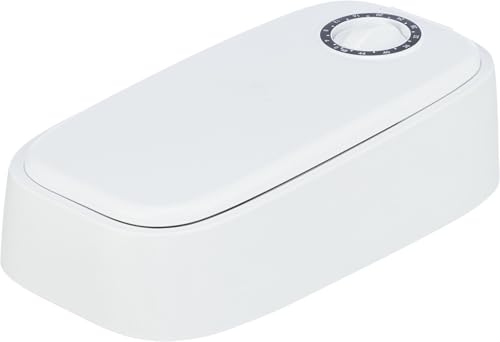 Trixie 24371 Futterautomat TX1, für Kaninchen, 300 ml/13 × 7 × 24 cm, weiß