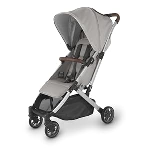 MINU V2 Stroller-Stella (Grey mélange/Silver/Chestnut Leather)