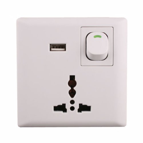 USB Power Supply Wall Socket Panel Switch Usb Wall Power Supply