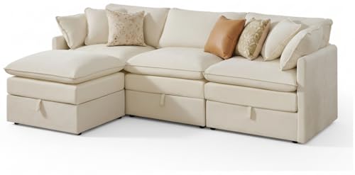 Ihanherry 103" L-Shape Modular Sectional 1