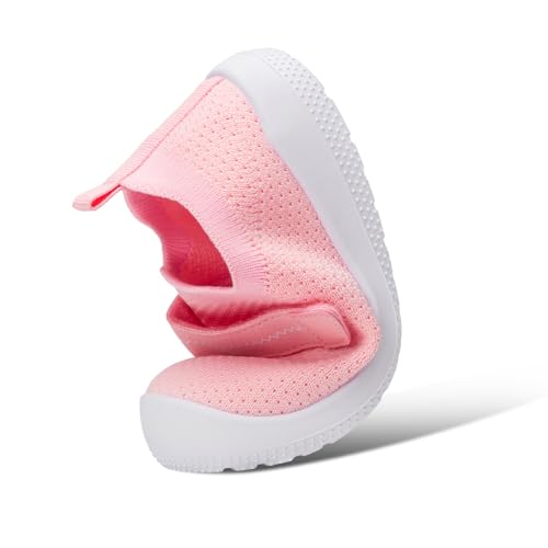 Toddler Walking Shoes Boys Girls Tennis Barefoot Shoes Kids Slip on Sneakers-11584