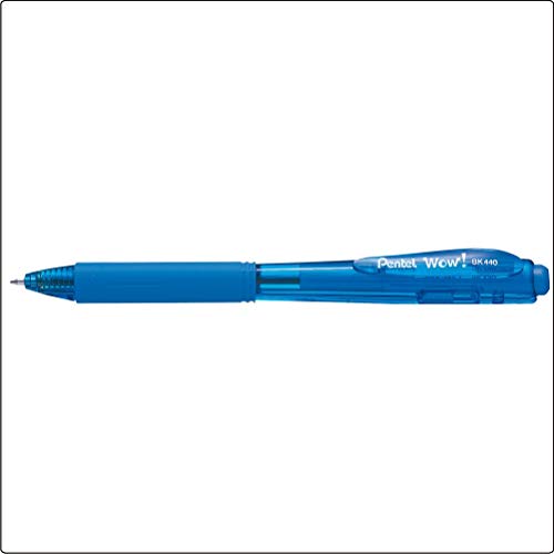 Pentel Wow Caneta Esferográfica, Azul Claro, 1.0 mm