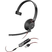 Plantronics Schwarzwire 5210, USB-A, едноушни...