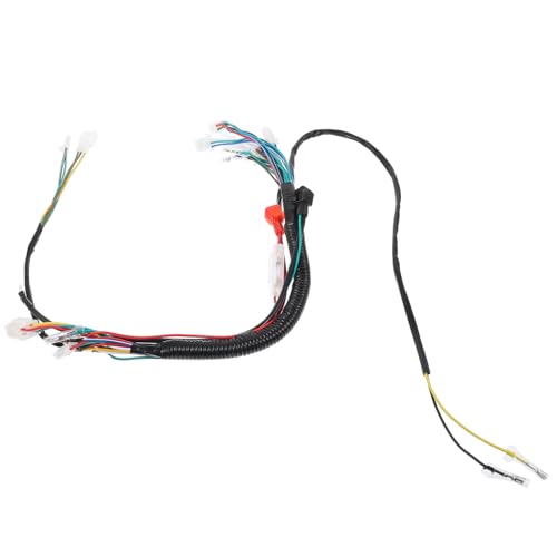Beatifufu Dirt Bike Adapter Harness Replacement Trailer Wiring Kit for 50cc-110cc Off-Road Motorcycles