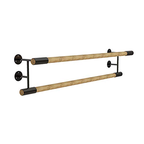 Perchero industrial vintage montado