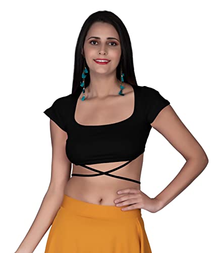 Image of A4300 Blouse Crop Top for Women