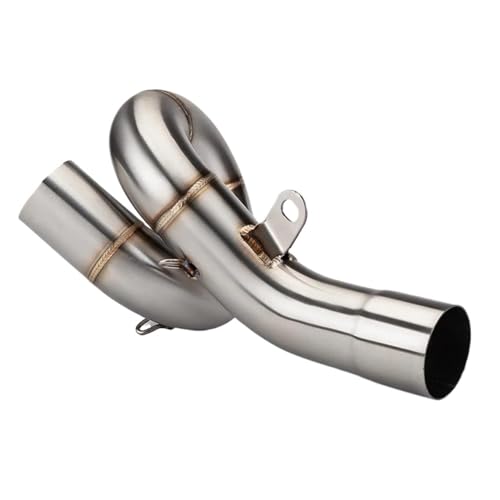 Silencieux d'échappement slip on de rechange avec tube de liaison pour réparer l'échappement ZX6R