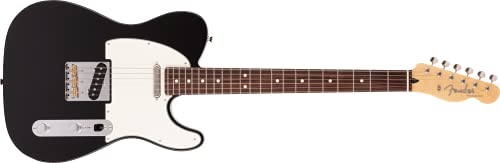 Fender Made in Japan Hybrid II Telecaster RW Black – Guitare Électrique - Les Beatles, Paul McCartney, John Lennon, RIngo Starr, George Harrison Fender Made in Japan Hybrid II Telecaster RW Black - Guitare Électrique